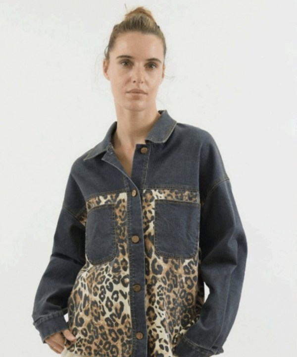 Leo Denim Shacket